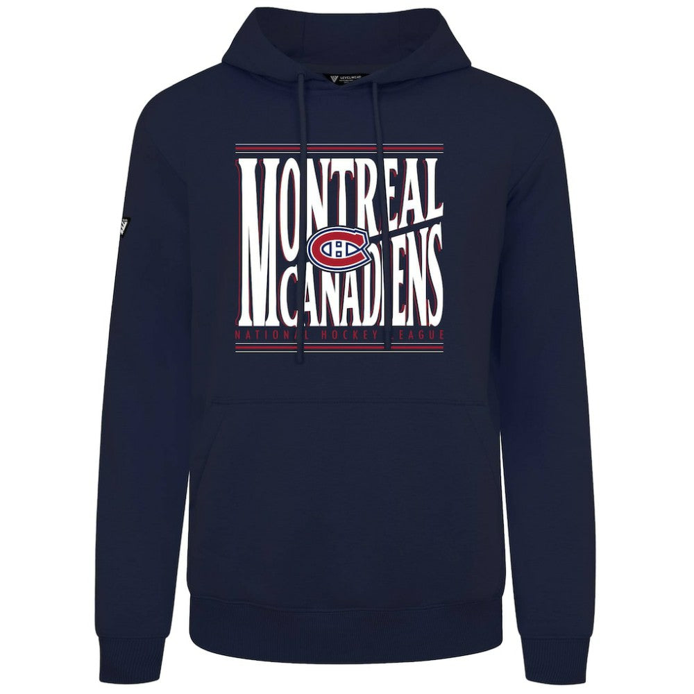 Montreal Canadiens - Levelwear Podium Powerhouse Pullover Hoodie Navy