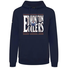 Edmonton Oilers - Levelwear Podium Powerhouse Pullover Hoodie Navy