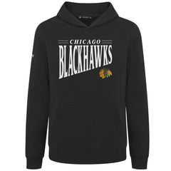 Chicago Blackhawks Levelwear Youth Jr Podium Tally Pullover Hoodie Black