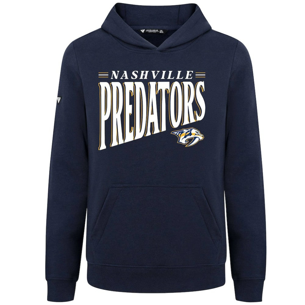 Nashville Predators - Levelwear Youth Jr Podium Tally Pullover Hoodie Navy