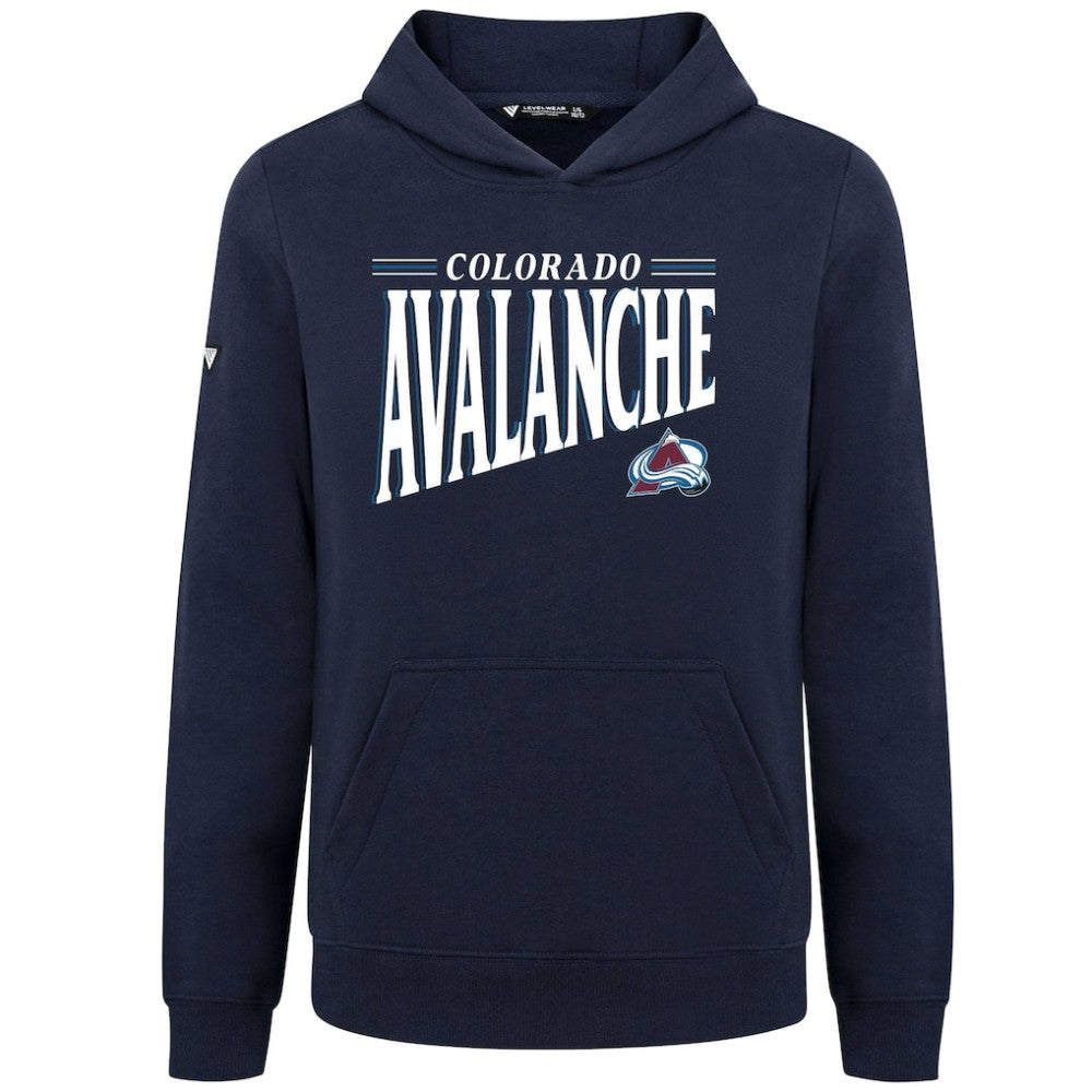 Colorado Avalanche - Levelwear Youth Jr Podium Tally Pullover Hoodie Navy