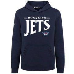 Winnipeg Jets - Levelwear Youth Jr Podium Tally Pullover Hoodie Navy