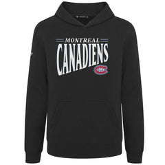 Montreal Canadiens - Levelwear Youth Jr Podium Tally Pullover Hoodie Black