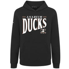 Anaheim Ducks - Levelwear Youth Jr Podium Tally Pullover Hoodie Black
