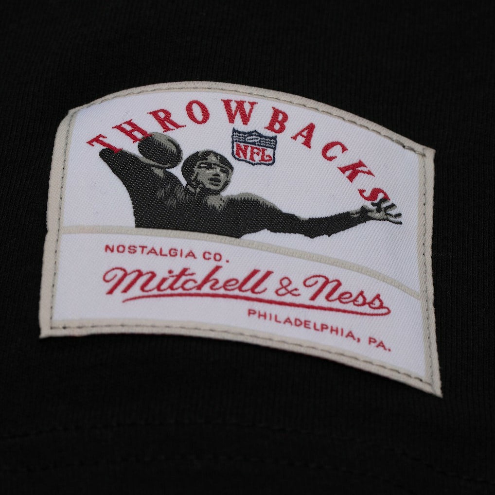 New York Jets Training Camp Vintage Logos Long Sleeve T-Shirt Black - Mitchell & Ness