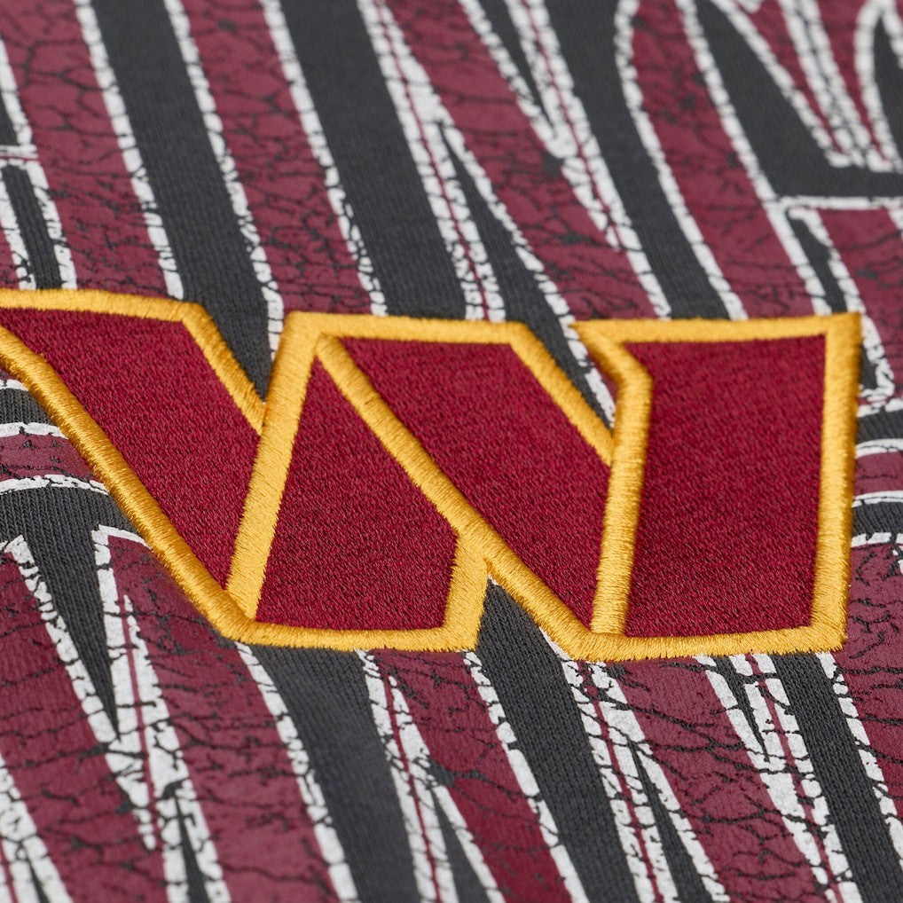 Washington Commanders Downtown Collection Fleece Sweatshirt Black - Mitchell & Ness
