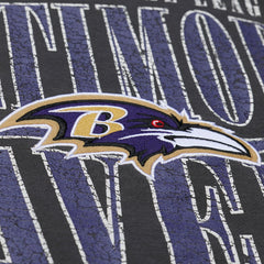 Baltimore Ravens Downtown Collection Fleece Sweatshirt Black - Mitchell & Ness
