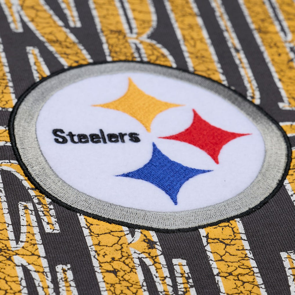Pittsburgh Steelers Downtown Collection Fleece Sweatshirt Black - Mitchell & Ness
