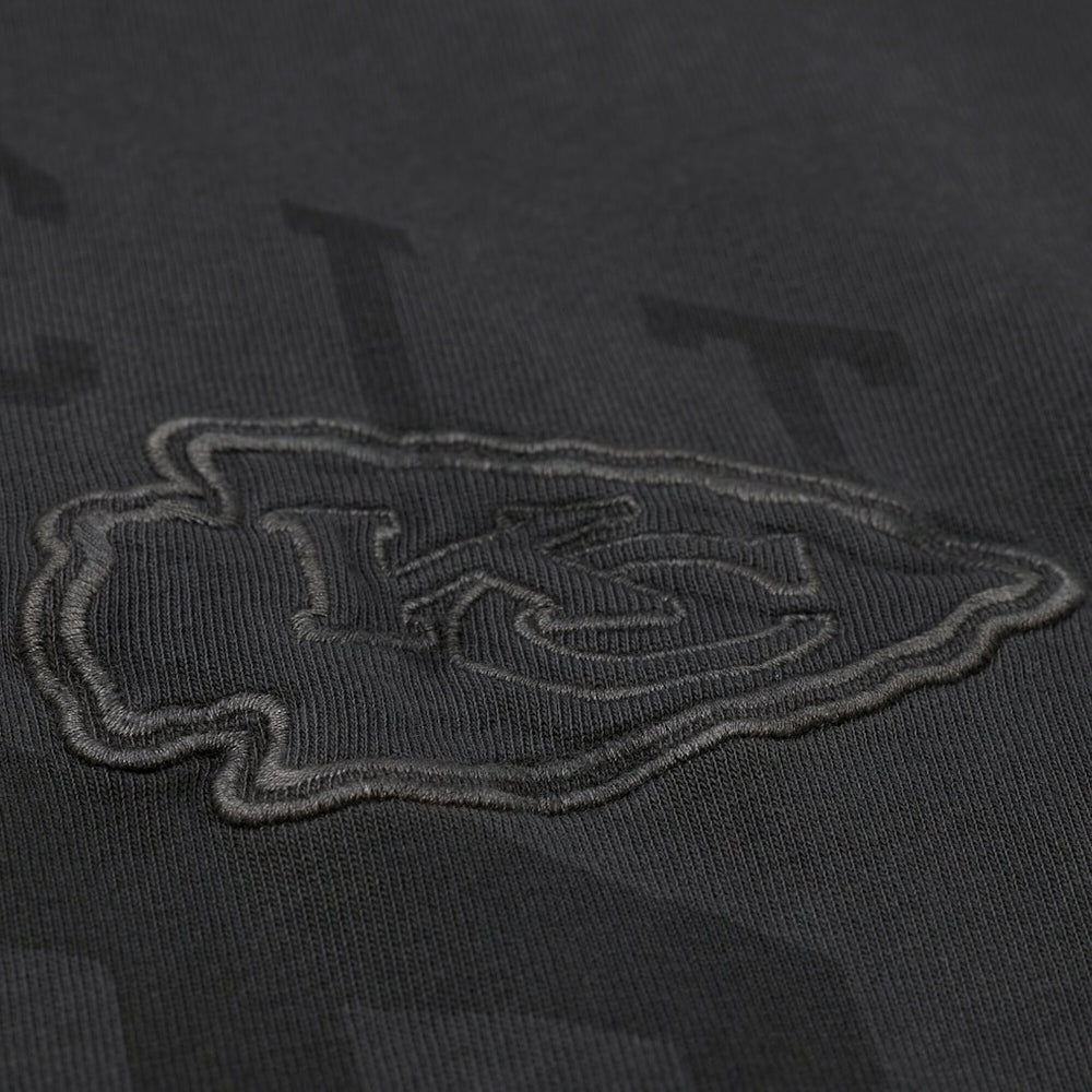 Kansas City Chiefs Downtown Collection Premium T-Shirt Black - Mitchell & Ness