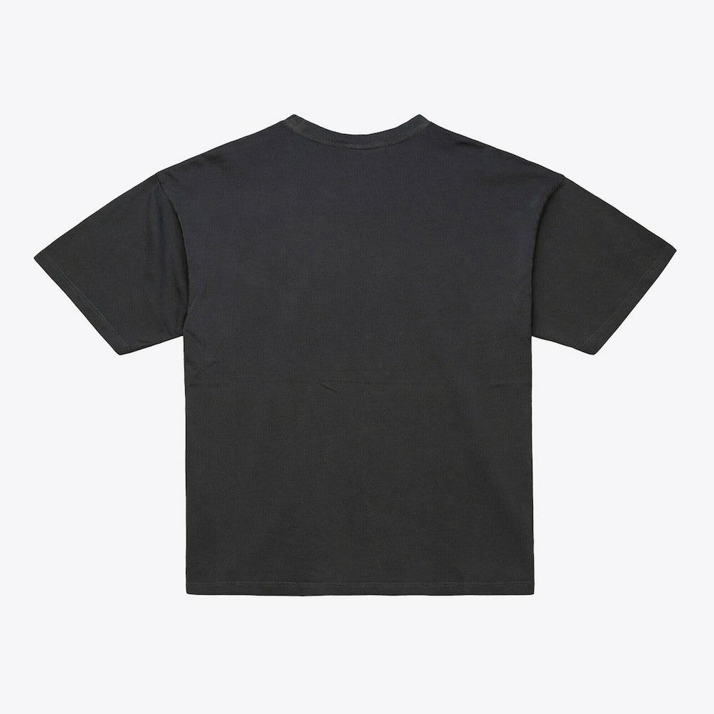 Miami Dolphins Downtown Collection Premium Vintage Logo T-Shirt Black - Mitchell & Ness
