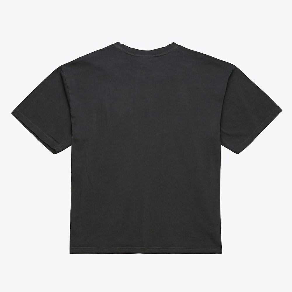 Green Bay Packers Downtown Collection Premium Vintage Logo T-Shirt Black - Mitchell & Ness
