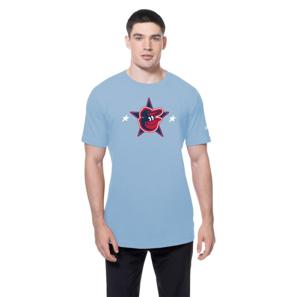 Baltimore Orioles New Era 2025 MLB All-Star Game Workout T-Shirt Lifestyle