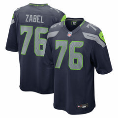 Grey Zabel Seattle Seahawks 2025 NFL Draft First Round Pick Game Jersey College Navy - Nike