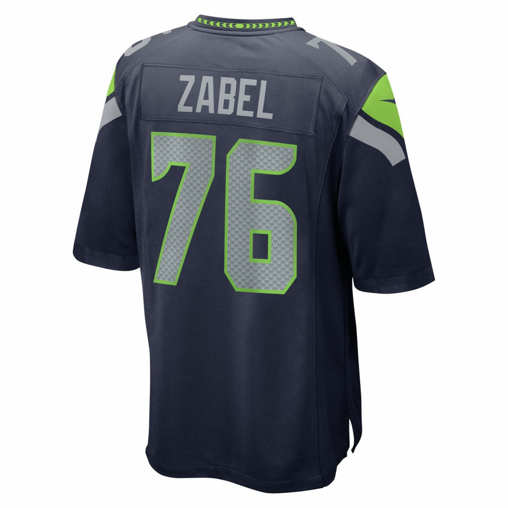 Grey Zabel Seattle Seahawks 2025 NFL Draft First Round Pick Game Jersey College Navy - Nike