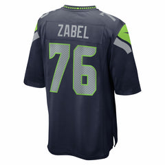 Grey Zabel Seattle Seahawks 2025 NFL Draft First Round Pick Game Jersey College Navy - Nike