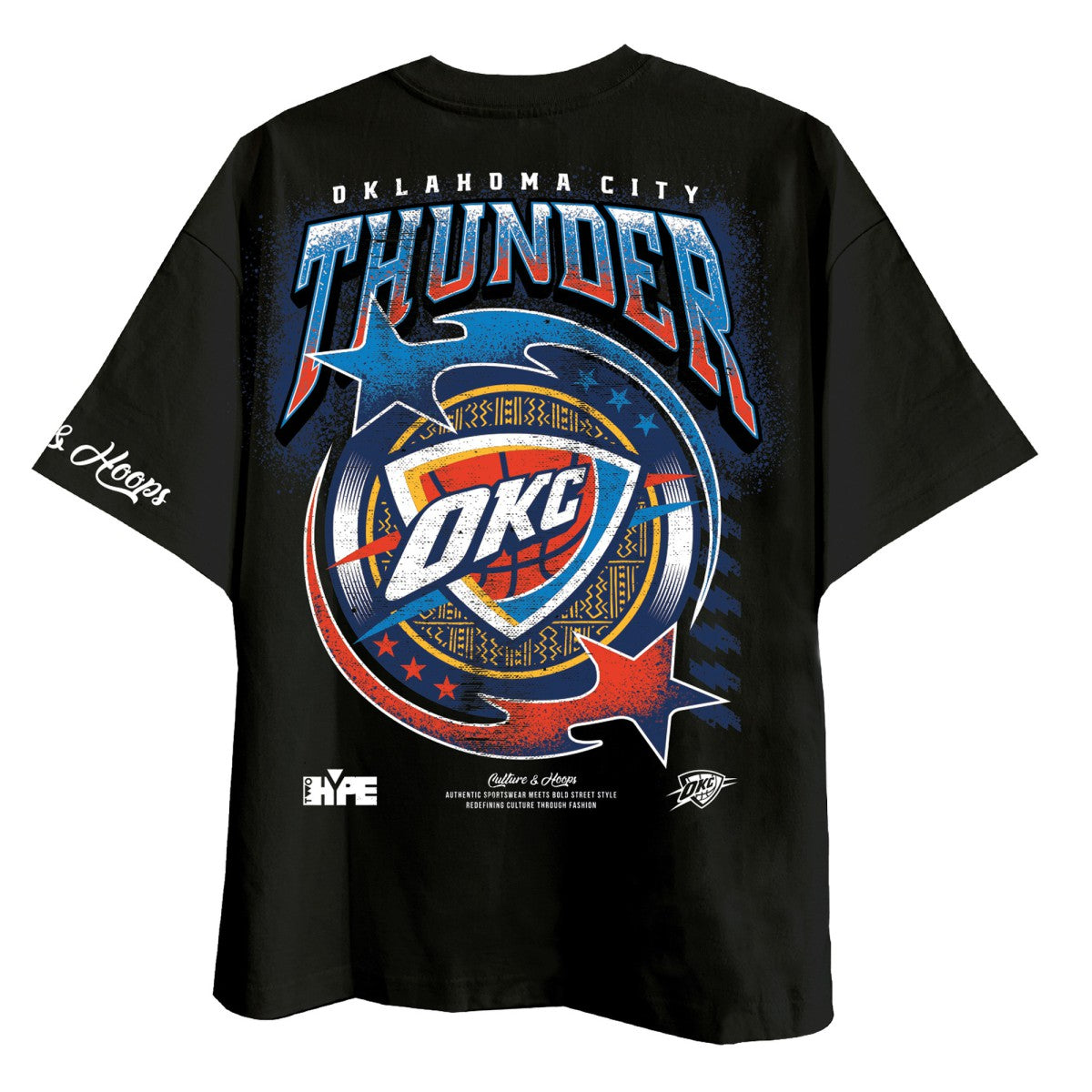 NBA - Oklahoma City Thunder Two Hype Drip & Dime Collection Premium T-Shirt - Black