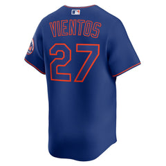 Mark Vientos New York Mets Nike Alternate Limited Player Jersey Lifestyle