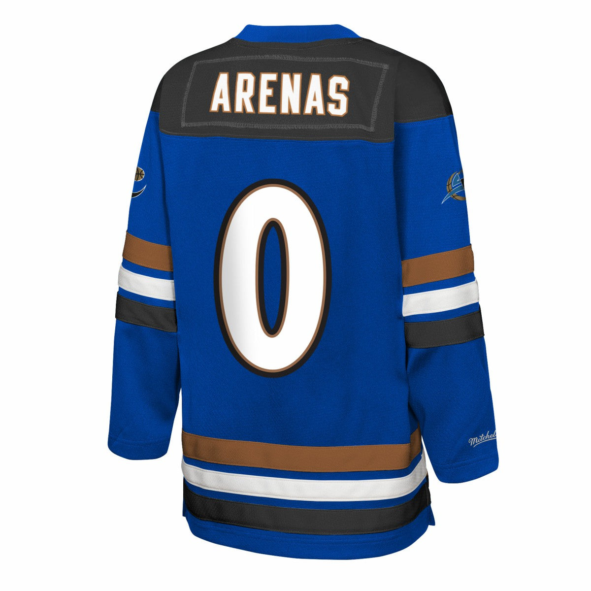 Mitchell & Ness - Gilbert Arenas Washington Wizards Youth Maxxed Out 2.0 Fashion Hockey Jersey - Blue