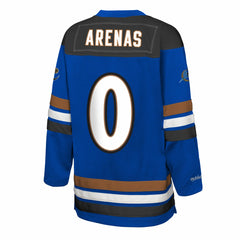 Mitchell & Ness - Gilbert Arenas Washington Wizards Youth Maxxed Out 2.0 Fashion Hockey Jersey - Blue