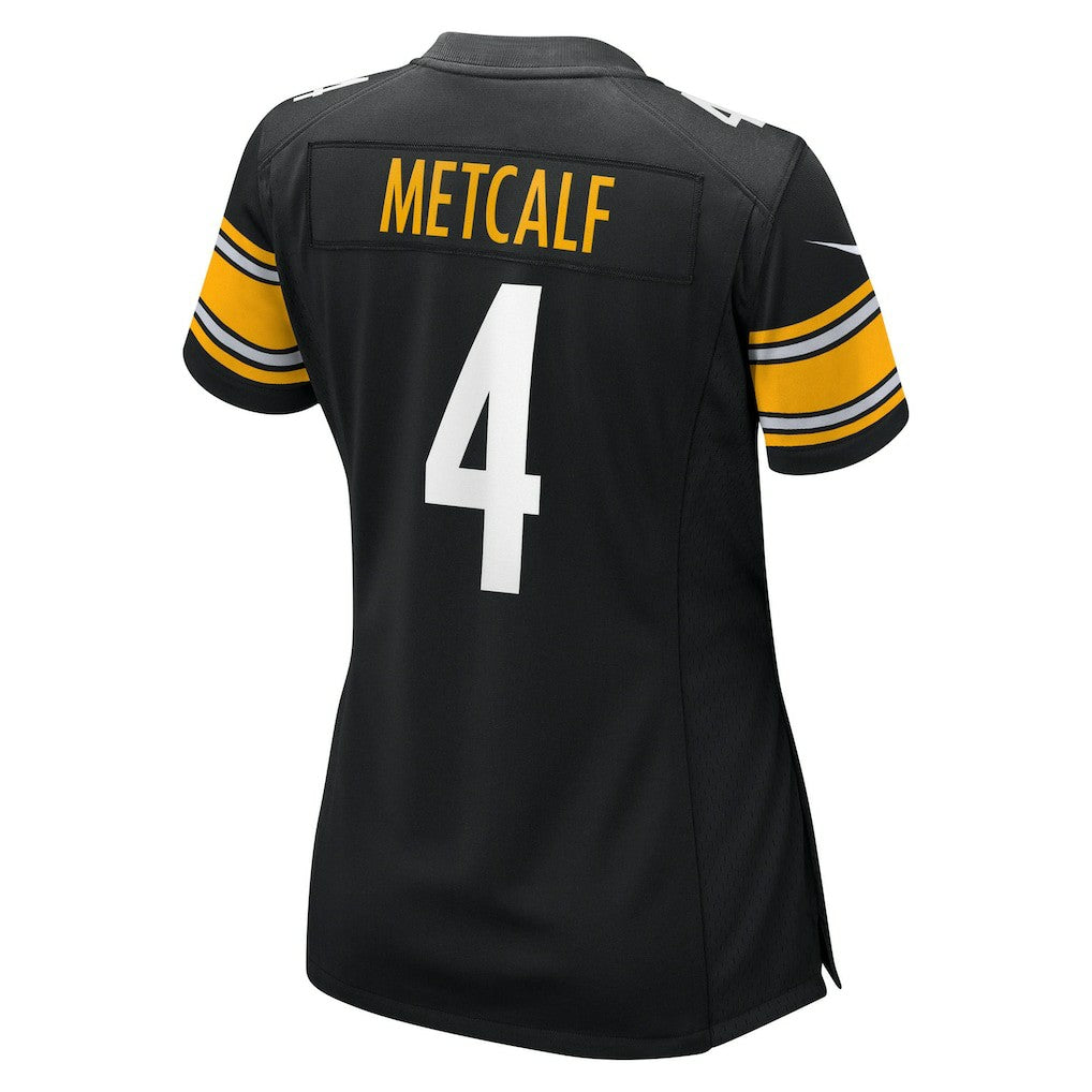 DK Metcalf Pittsburgh Steelers Women's Team Game Jersey Black - Nike