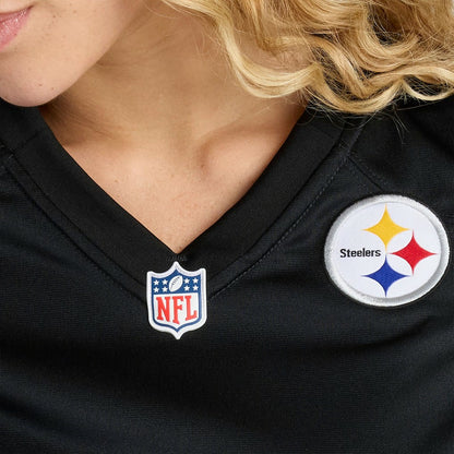 DK Metcalf Pittsburgh Steelers Women's Team Game Jersey - Black | NFL Jerseys