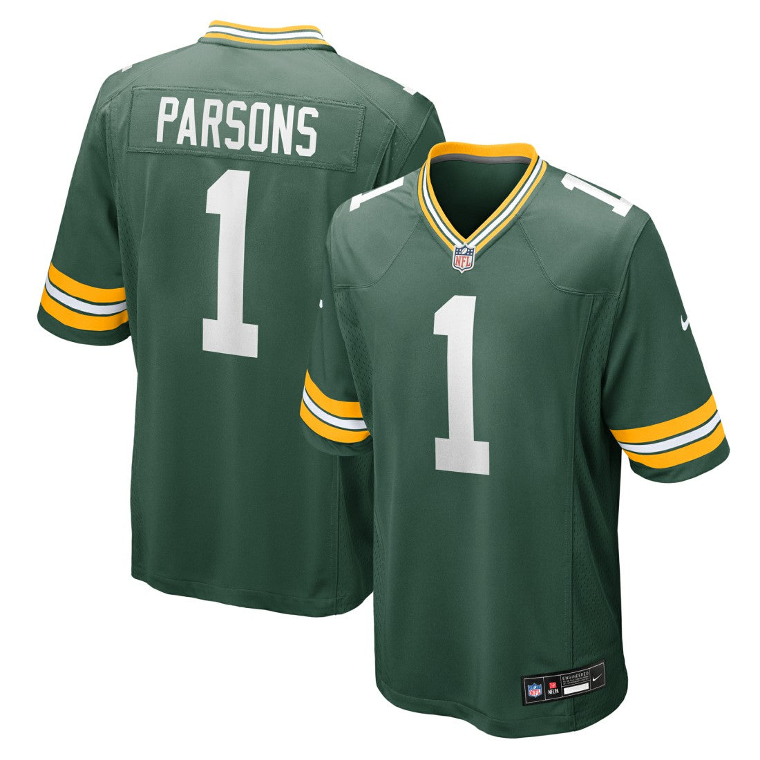 Micah Parsons Green Bay Packers Game Player Jersey Green - Nike