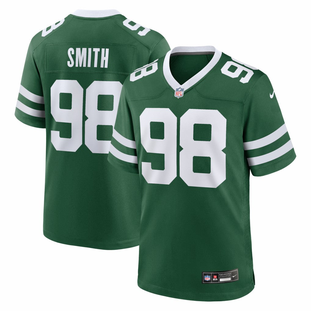 Mazi Smith New York Jets Team Game Jersey Legacy Green - Nike