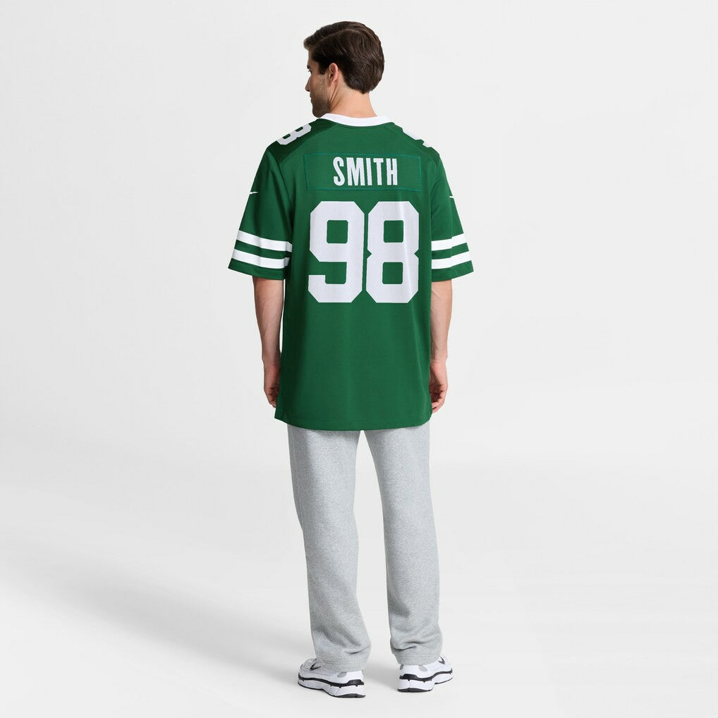 Mazi Smith New York Jets Team Game Jersey Legacy Green - Nike