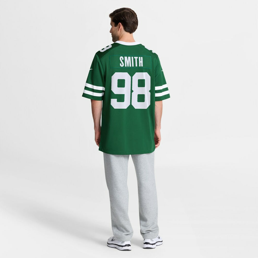 Mazi Smith New York Jets Team Game Jersey Legacy Green - Nike