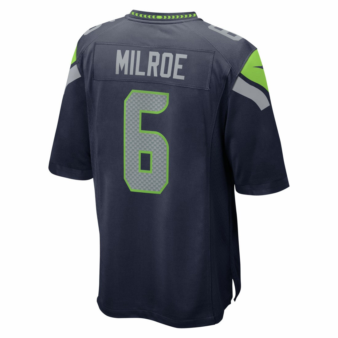 Jalen Milroe Seattle Seahawks 2025 NFL Draft Game Jersey College Navy - Nike