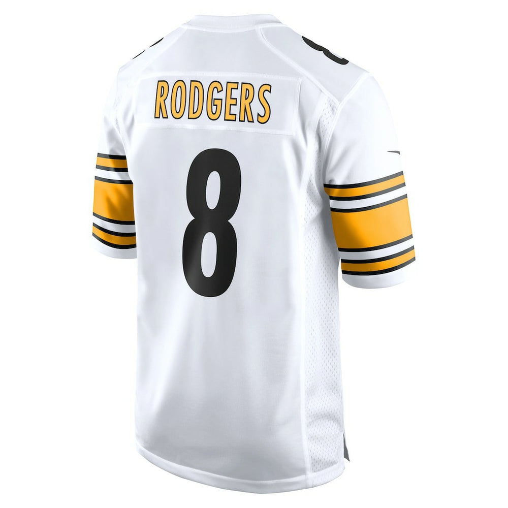 Aaron Rodgers Pittsburgh Steelers Game Jersey White - Nike