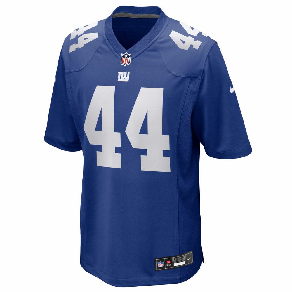 Cam Skattebo New York Giants Team Game Player Jersey Royal - Nike