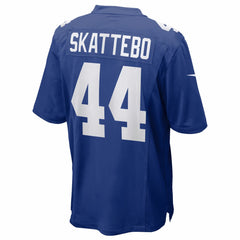 Cam Skattebo New York Giants Team Game Player Jersey Royal - Nike
