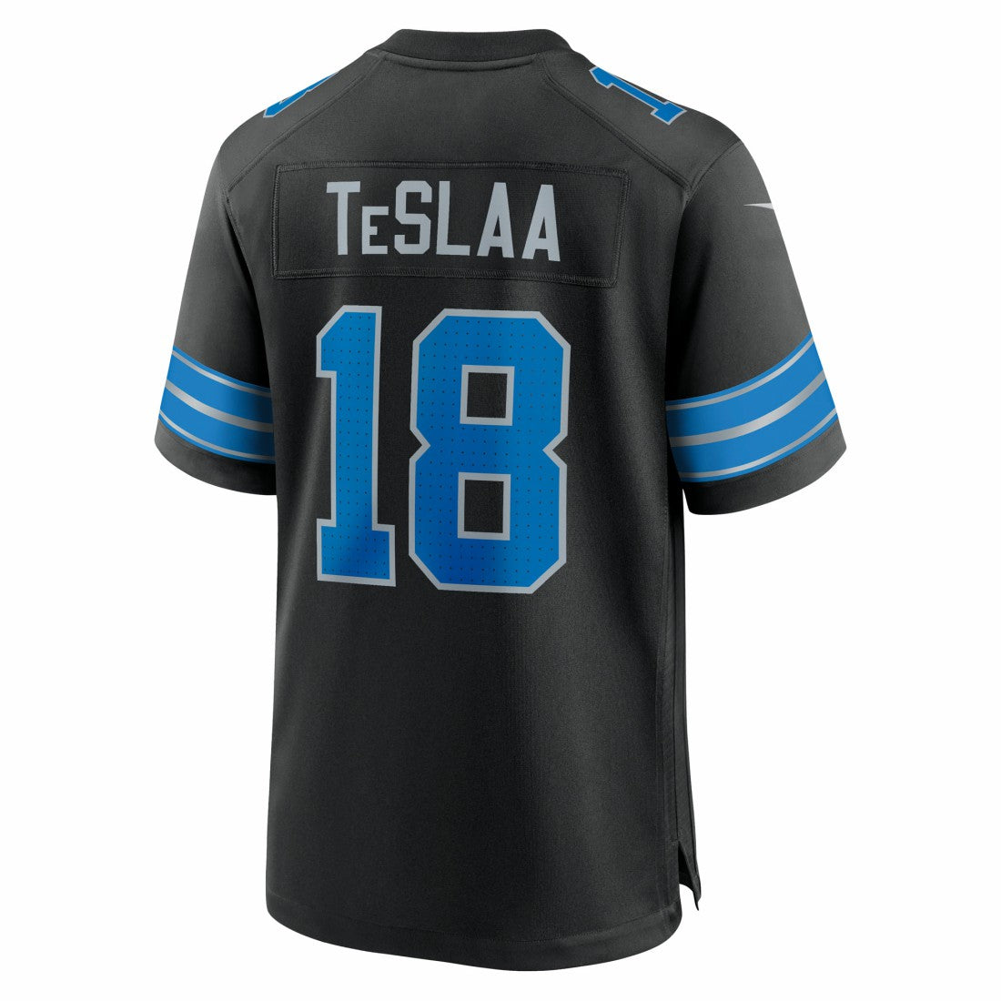 Isaac TeSlaa Detroit Lions Alternate Game Player Jersey Black - Nike