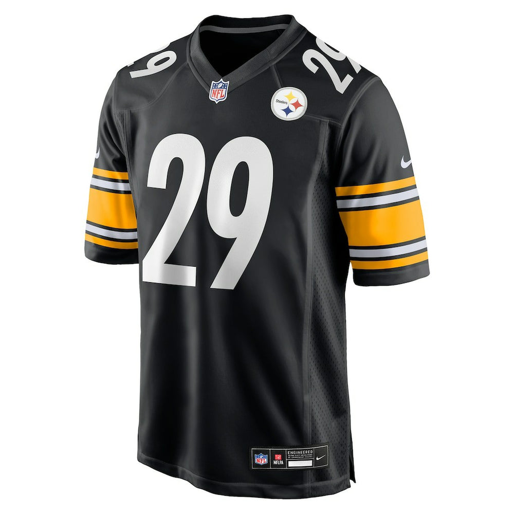 Kyle Dugger Pittsburgh Steelers Team Game Jersey Black - Nike