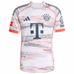 Adidas Bayern Munich 2025/26 Away Jerseys - White