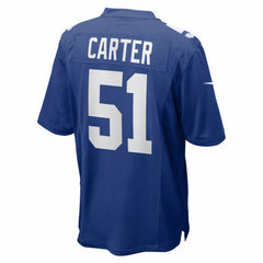 Abdul Carter New York Giants Youth Game Jersey Royal - Nike