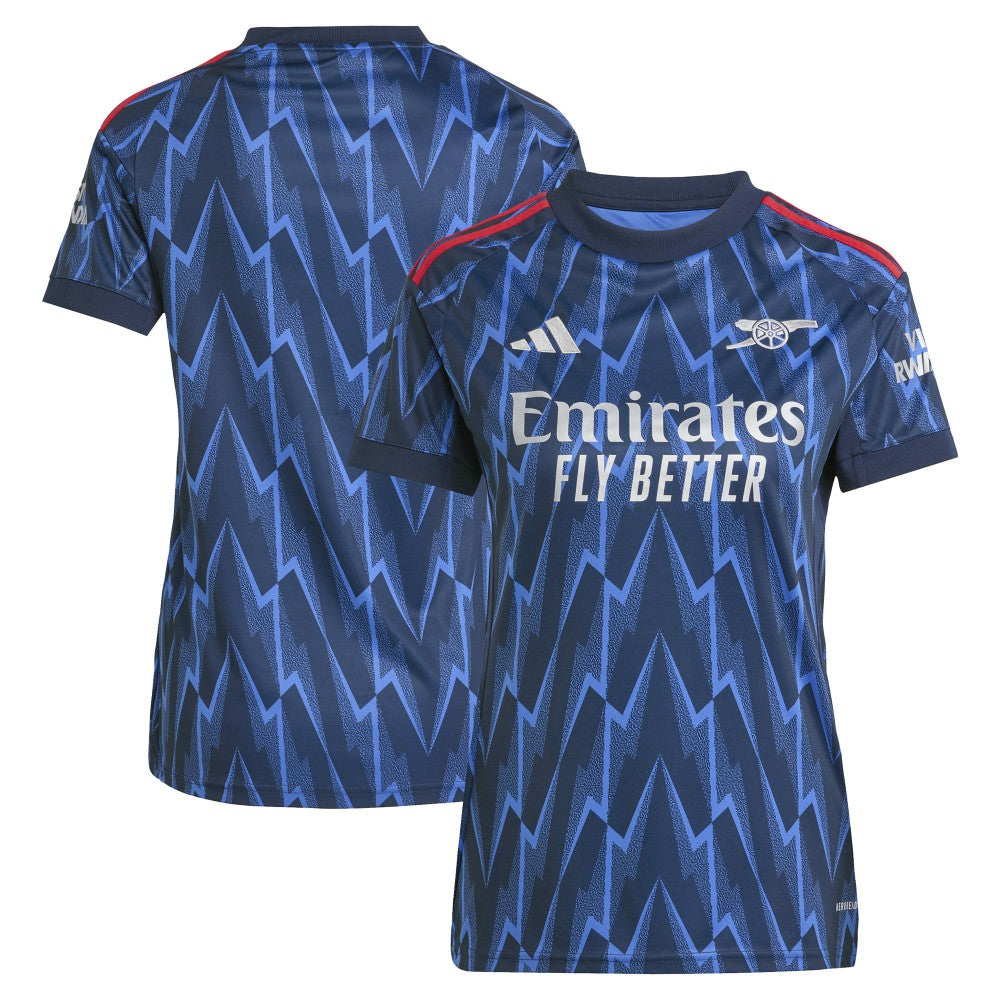 Adidas Arsenal Women's 2025/26 Away Replica Jerseys - Blue