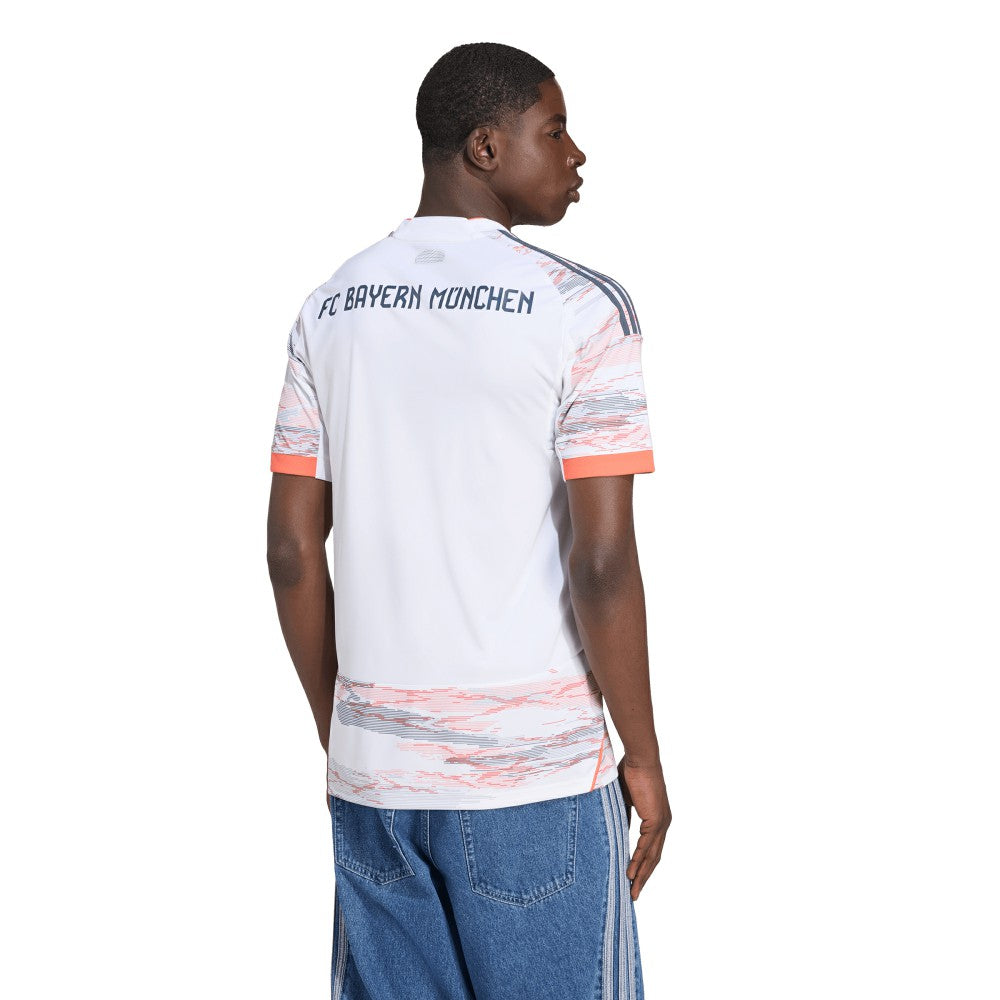 Adidas Bayern Munich 2025/26 Away Replica Jerseys - White