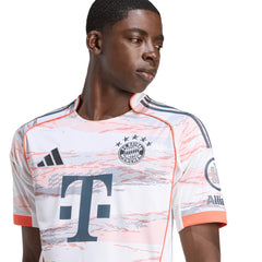 Adidas Bayern Munich 2025/26 Away Replica Jerseys - White