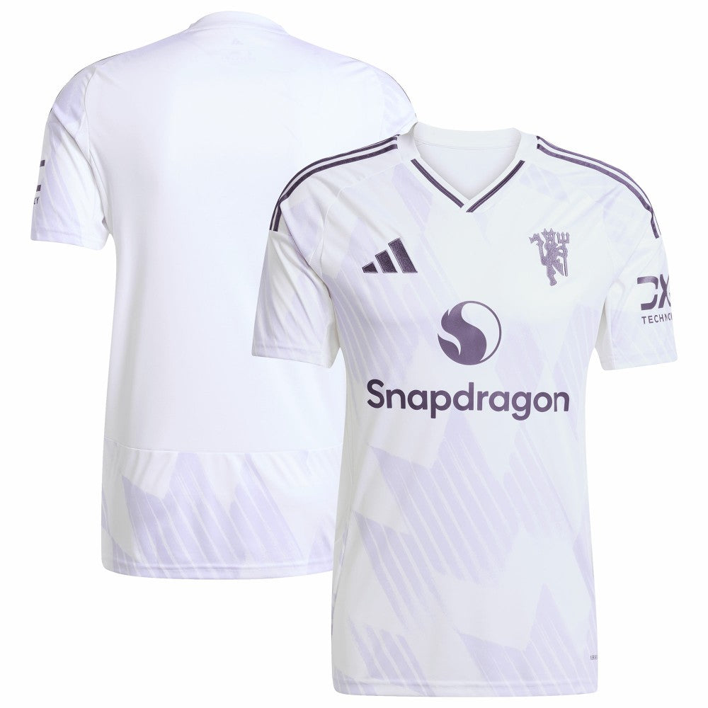 Adidas Manchester United 2025/26 Away Replica Jerseys - White