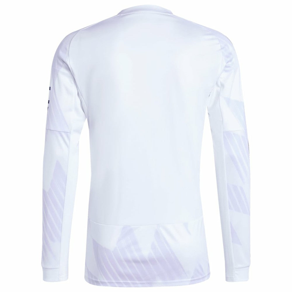 Adidas Manchester United 2025/26 Away Replica Long Sleeve Jerseys - White