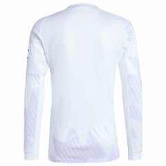 Adidas Manchester United 2025/26 Away Replica Long Sleeve Jerseys - White