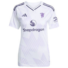 Adidas Manchester United Women's 2025/26 Away Replica Jerseys - White