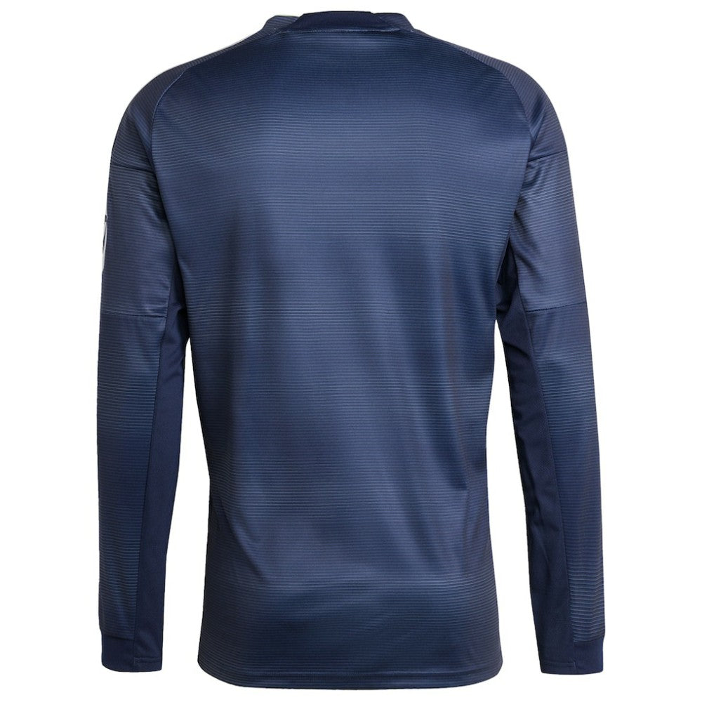 Adidas Real Madrid 2025/26 Home Long Sleeve Replica Jerseys - Blue