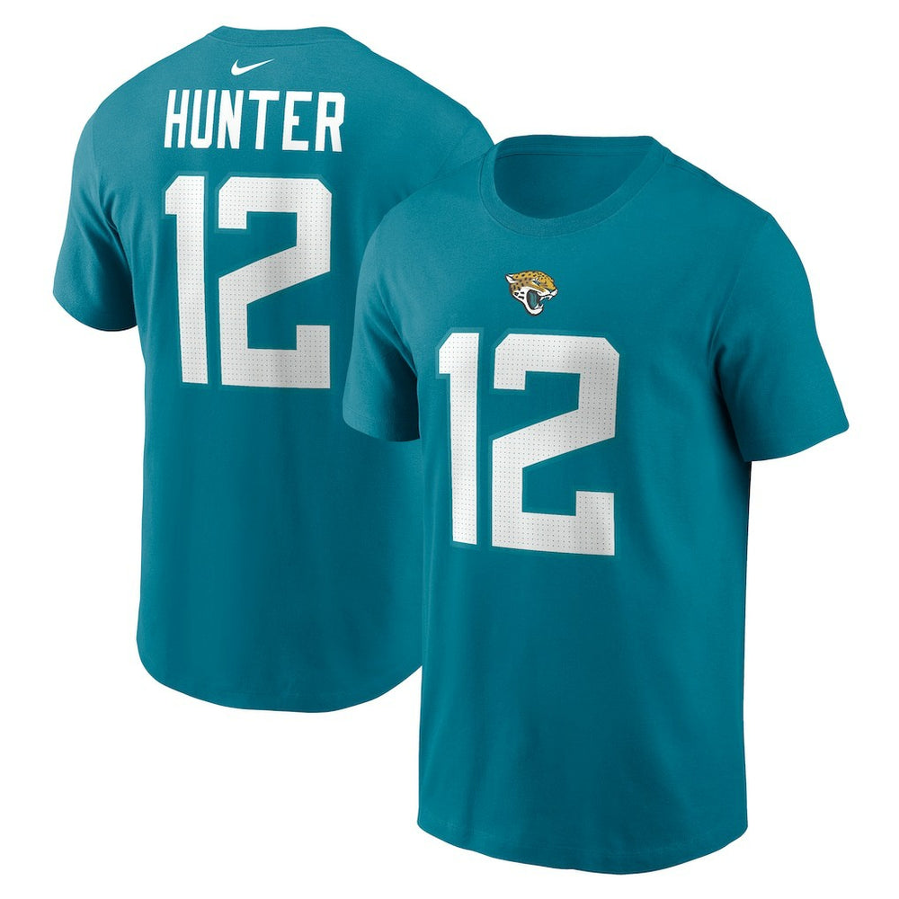 Travis Hunter Jacksonville Jaguars Name & Number T-Shirt Teal - Nike
