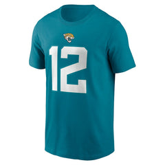 Travis Hunter Jacksonville Jaguars Name & Number T-Shirt Teal - Nike