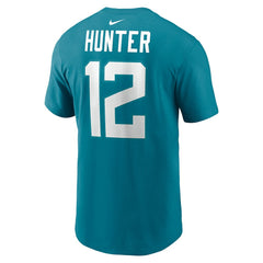 Travis Hunter Jacksonville Jaguars Name & Number T-Shirt Teal - Nike