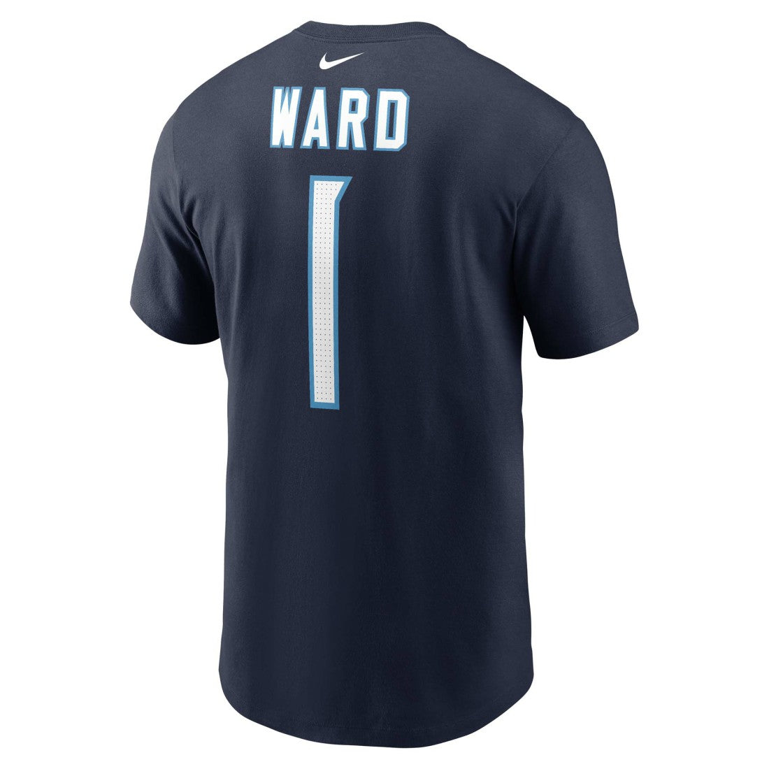 Cameron Ward Tennessee Titans Name & Number T-Shirt Navy - Nike