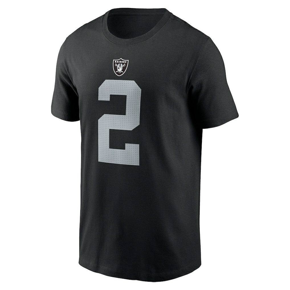 Ashton Jeanty Las Vegas Raiders Name & Number T-Shirt Black - Nike